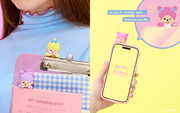 HIPPERS Monchhichi COLORS: Wink Series M9